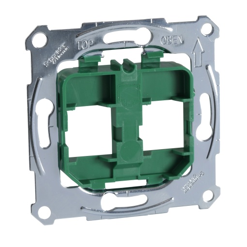 M-Elegance - Suporte para centros de tomada RJ45 para ligadores - Verde