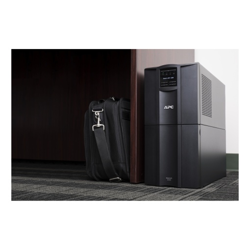 APC Smart-UPS, Line Interactive, 2200VA, Torre, 230V, 8 tomadas IEC C132 tomadas IEC C19, Porta SmartConnectSmartSlot, AVR, LCD