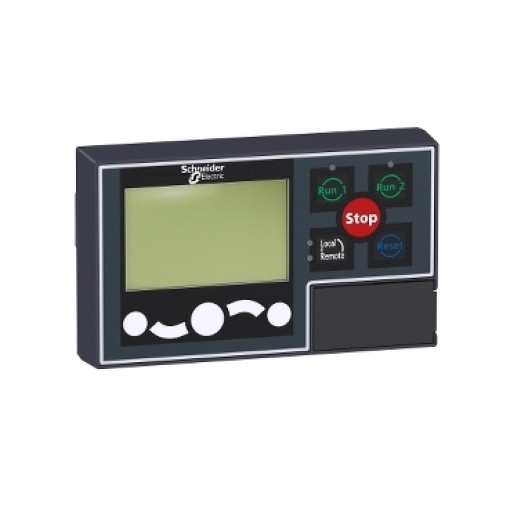 Unidade de controlo do operador, TeSys T, 140 mA, ligação RJ45, montagem embutida, ecrã LCD retroiluminado