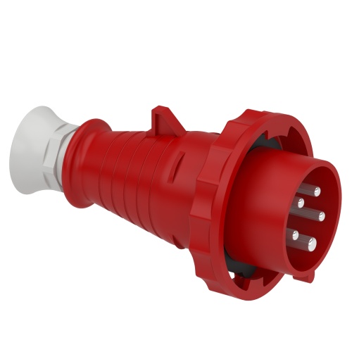 Ficha com inversor de fase, Mureva PK, 16 A, 3PNE, 400 V, IP67