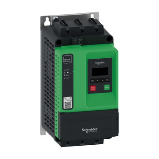 Soft starter, Altivar Soft Starter ATS430, 32A, 208 a 600V CA, alimentação de controle 110 a 230V CA