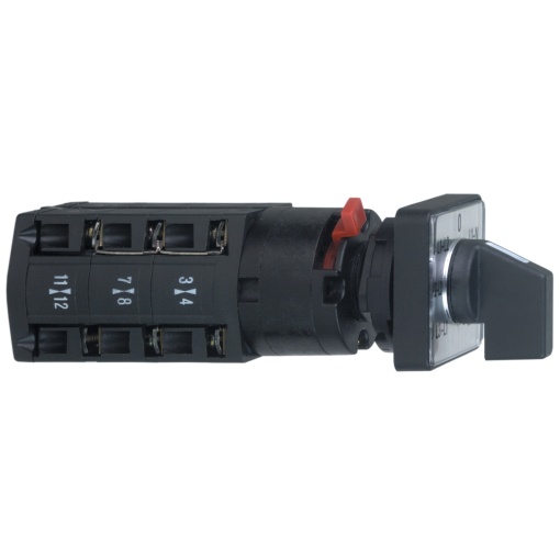 cam voltmeter switch - 3L - 45 - 10 A - for Ø 16 or 22 mm