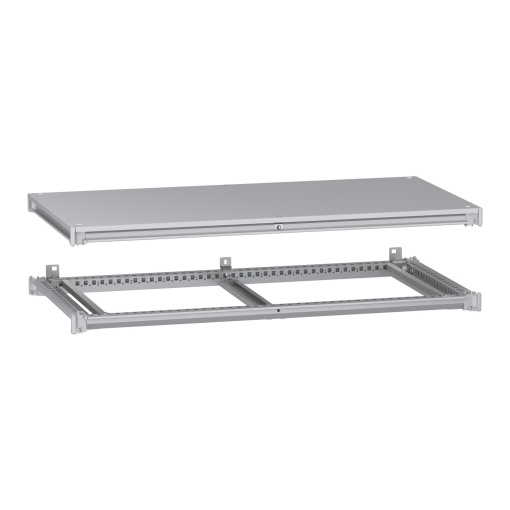 Estrutura inferior e superior, PanelSeT SFN, para invólucro elétrico W1200 D600mm, cobertura incluída