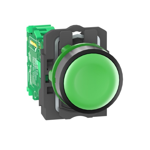 Botão wireless auto-alimentado - verde