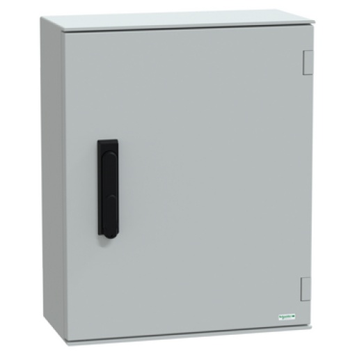 wall-mounting enclosure polyester monobloc IP66 H530xW430xD200mm 3points lock