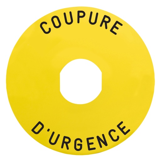 90mm circular virgem label