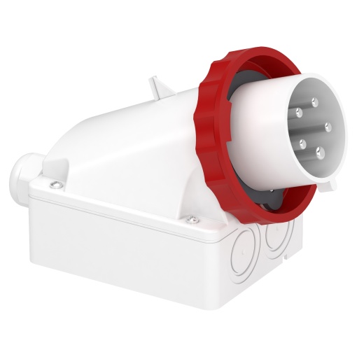 PratiKa industrial plug - 32 A - 3P  N  E - 380...415 V AC - IP67