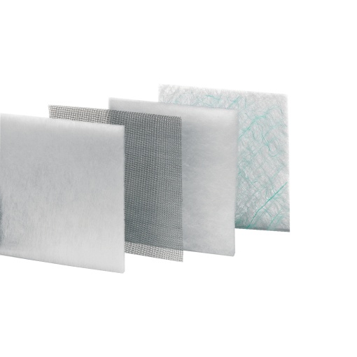 Fine filter G3 for outlet grille or fan cut-out 223x223mm ext dim 268x248mm