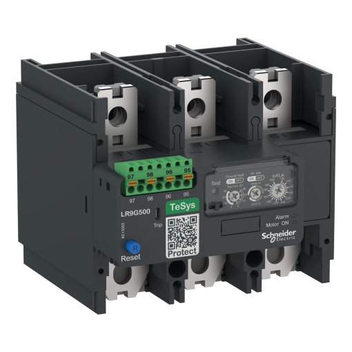 Relé de sobrecarga térmica TeSys LR9G 500A ligação por mola
