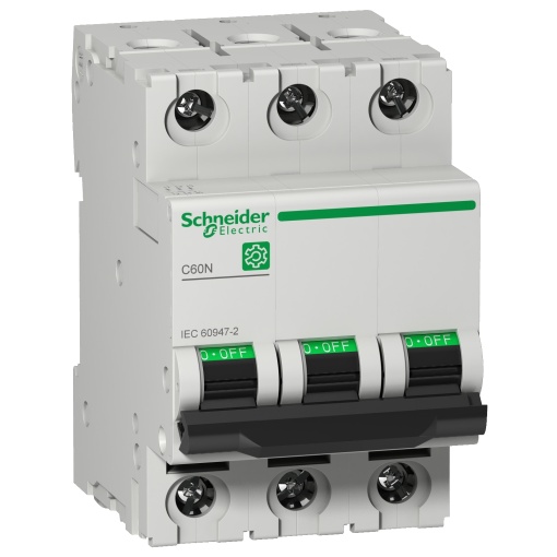 Multi9 - Disjuntor C60N, 3P, 10A, curva D, 10kA IECEN 60947-2