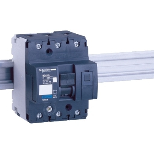 Miniature circuit-breaker, Acti9 NG125L, 3P, 25 A, B curve, 50 kA IEC 60947-2