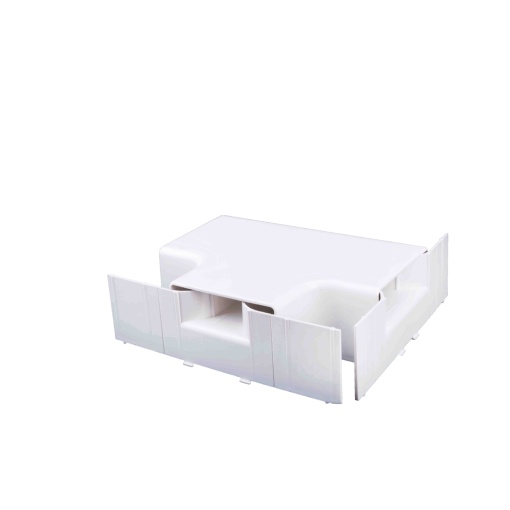 Dexson - derivação T - 60x40 mm - ABSPC - branco
