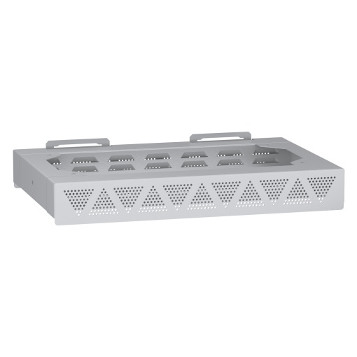 Módulo de ventilação do teto, PanelSeT SFN, para aplicação no exterior do armário elétrico W600 D400mm, IP55, RAL7035