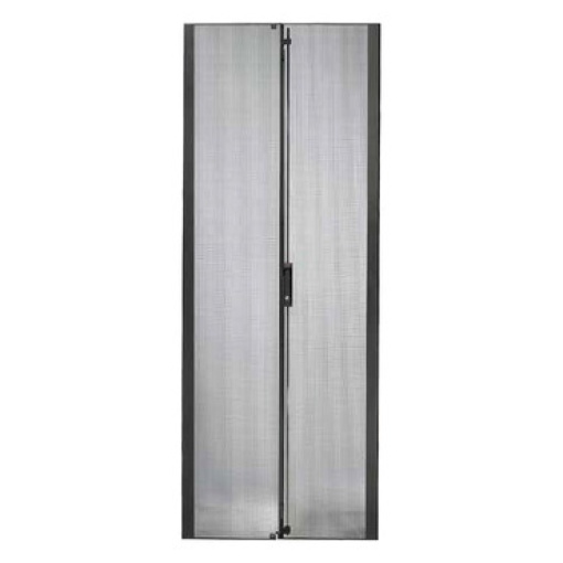 Portas Divididas Perfuradas NetShelter SX 42U 750mm de Largura em Preto