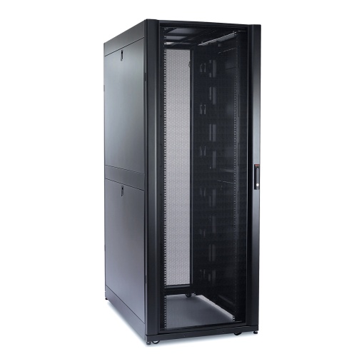 Armário NetShelter SX 48U com 750mm de Largura x 1200mm de Profundidade com Lados, em Preto