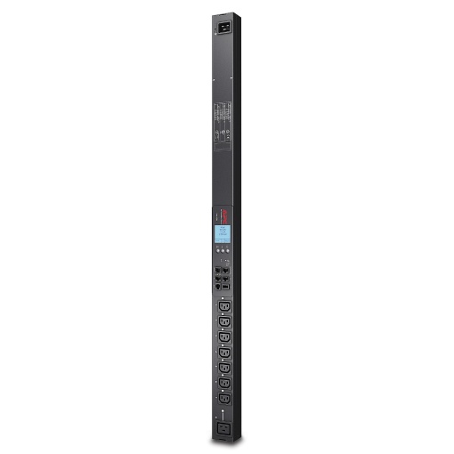 PDU de Bastidor 2G, Com Comutação, Zero U, 16A, 230V, 7 C13 & 1 C19, Cabo IEC309
