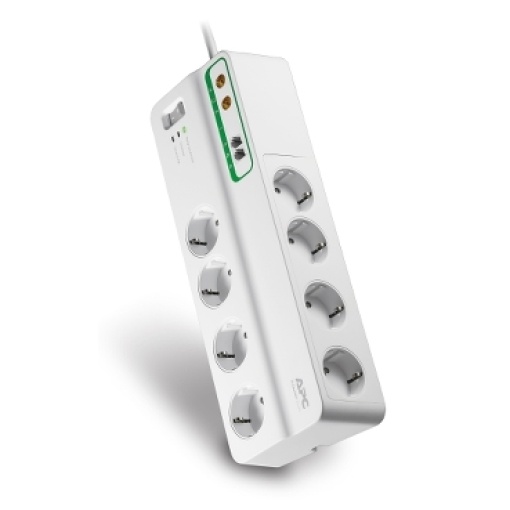 SurgeArrest Performance da APC 8 saídas com Proteção de Telefone & Coaxial 230V Alemanha