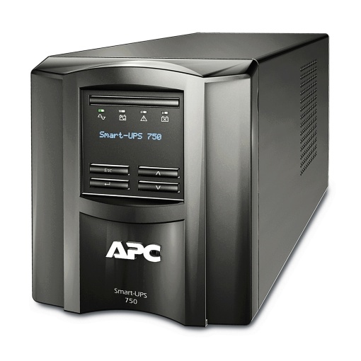 APC Smart-UPS, Line Interactive, 750VA, Torre, 230V, 6 tomadas IEC C13, SmartConnect PortSmartSlot, AVR, LCD