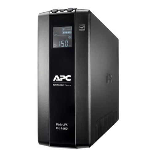 Back UPS Pro BR 1600VA, 8 Outlets, AVR, LCD Interface