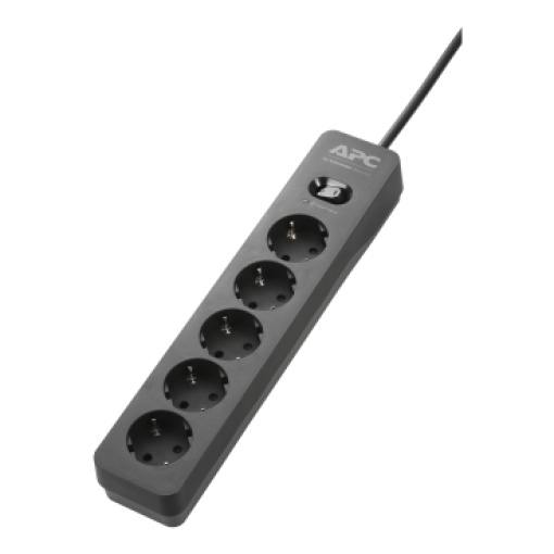 APC Essential SurgeArrest 5 Outlet Black 230V Germany