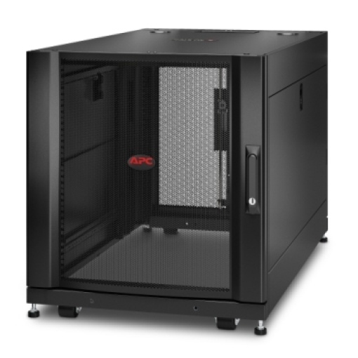 APC NetShelter SX 12U Server Rack Enclosure 600mm x 1070mm w Sides Black