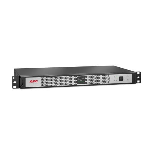 APC Smart-UPS, Line Interactive, 500VA, íon de lítio, montagem em rack 1U, 230V, 4 tomadas IEC C13, porta SmartConnect, profundidade curta
