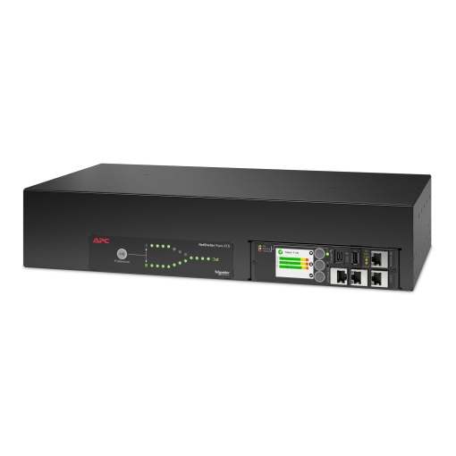 APC Netshelter Rack Automatic Transfer Switch, 2U, 32A, 230V, 2 IEC 309 IN, 16 C13, 2 C19 OUT, 5060 Hz