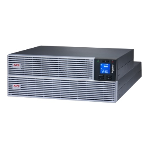APC Easy UPS On-Line, 3kVA, Lithium-ion, RackTower 4U, 230V, 6 IEC C13  1 IEC C19 outlets, Intelligent Card Slot, Extended runtime, W rail kit