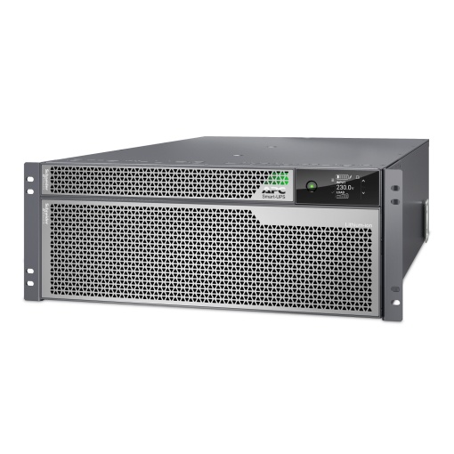 Smart-UPS Ultra On-Line da APC, 8.000 VA, Íões de Lítio, racktorre 4U, 230 V, 6 tomadas C13  4 C19  2 C19 IEC, placa de rede, elevado tempo de autonomia, kit de rack