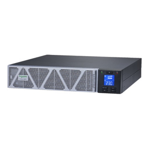 Easy UPS On-Line, 2000VA, iões de lítio, RackTower 2U, 230V, 6 tomadas IEC C13, ranhura para cartão inteligente, com kit de calhas