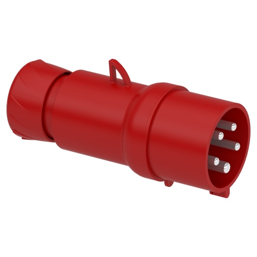 Ficha, Mureva PK, ligação rápida, 32 A, 3PNE, 400 V, IP44