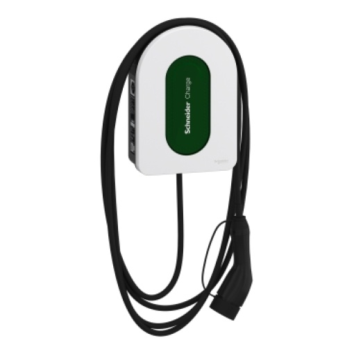 Estação de carregamento, Schneider Charge, 3PN, com cabo 7m, 11kW, 16A