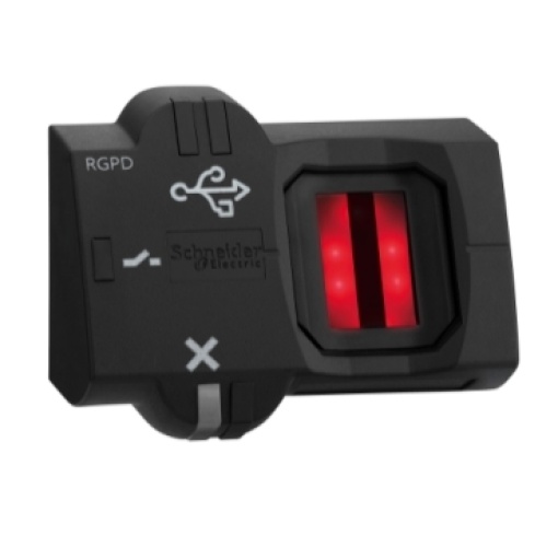 Biométrica monoestável interruptor rgpd - ligação por conector m12