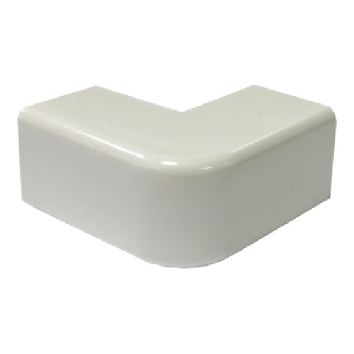 Dexson - ângulo externo - 20x20 mm - ABSPC - branco