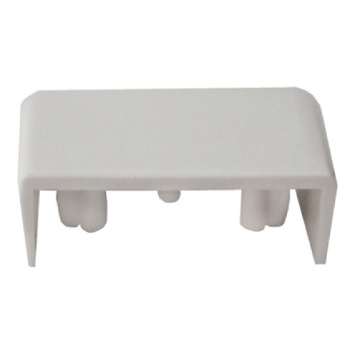 Dexson - stop end - 20x12 mm - ABSPC - white