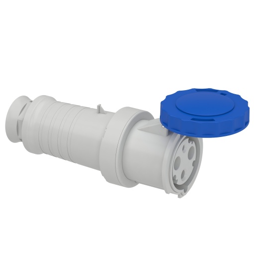 Tomada, Mureva PK, 63 A, 2 polos  terra, 220 V, IP67