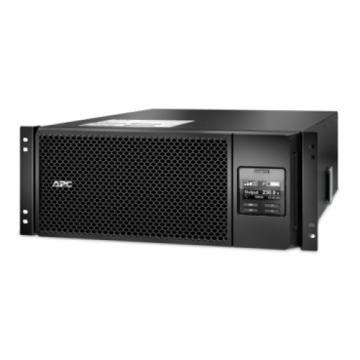 APC Smart-UPS On-Line, 6kVA6kW, montagem em bastidor 4U, 230V, 6x C134x C19 IEC outlets, Network CardSmartSlot, Extended runtime, W rail kit