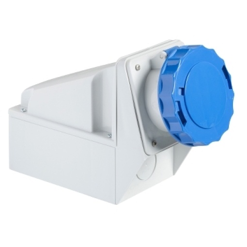 PratiKa industrial socket - 125 A - 3P  E - 200...250 V AC - IP67