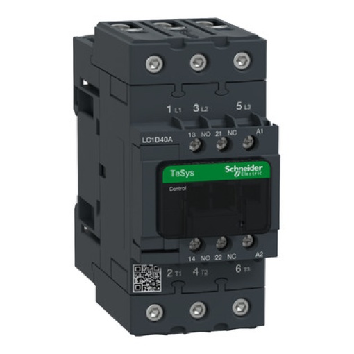 Contactor Tesys D - 3P3 NA - AC-3 -  440 V 40 A - 220 V CA 5060 Hz bobina