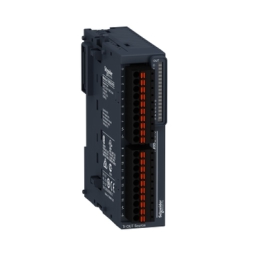 Módulo TM3 - 16 saídas transistor PNP c terminais de mola