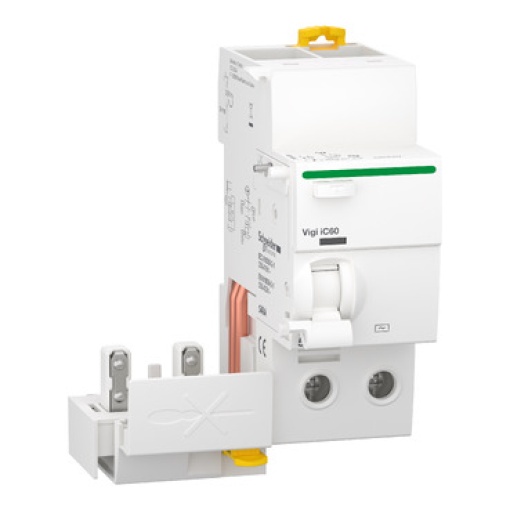 Acti9 Vigi iC60 - Bloco diferencial - 2P - 40A - 500mA - Classe AC