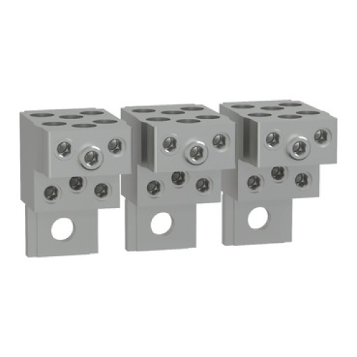3 bornes para 6 cabos de 1,5-35mm para TransferPacT tamanho 250 A 3P