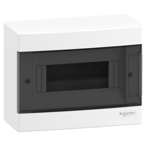 Easy9 EU - Quadro saliente - IP40 - 1x8 módulos - porta fumada