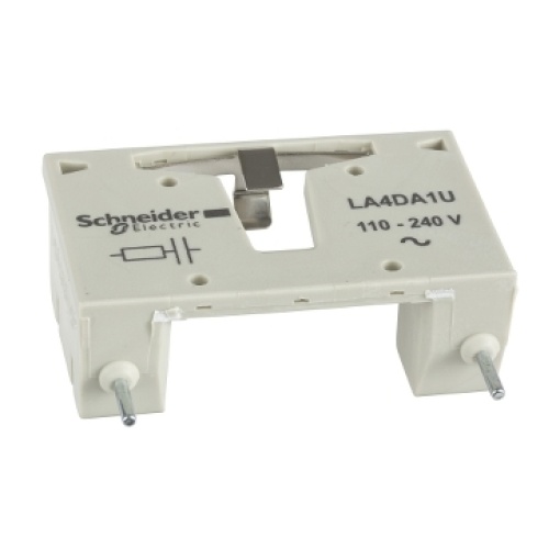 Módulo antiparasita TeSys D  circuito RC 50...127 V CA