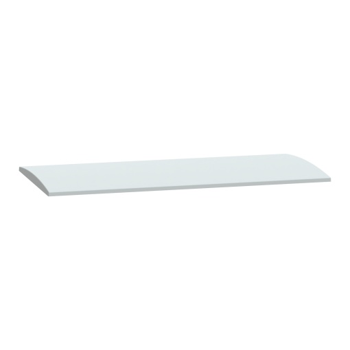 Tejadilho de poliéster para armário PLA W1250xD620 mm