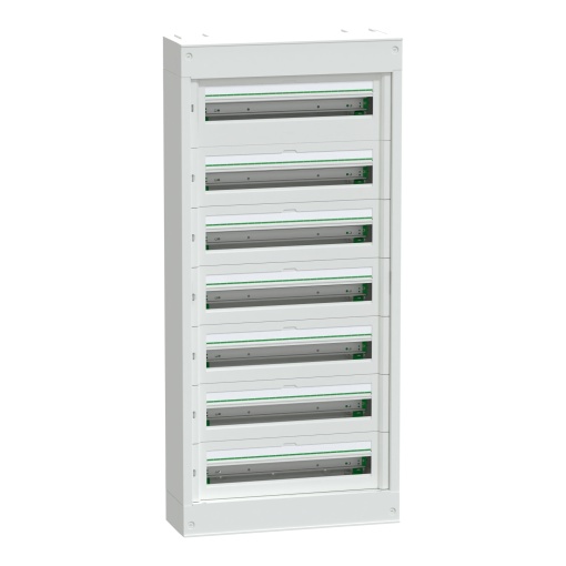 Quadro PrismaSeT S, 24 módulos 7 Filas, saliente