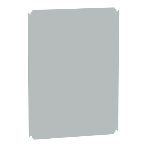 Insulating mounting plate for enclosure H800xW600mm made of polyester