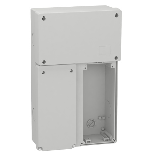 PratiKa modular basis - 2 sockets with junction box - 220x360