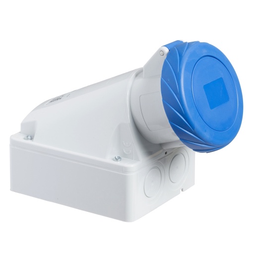 PratiKa industrial socket - 32 A - 3P  E - 200...250 V AC - IP67