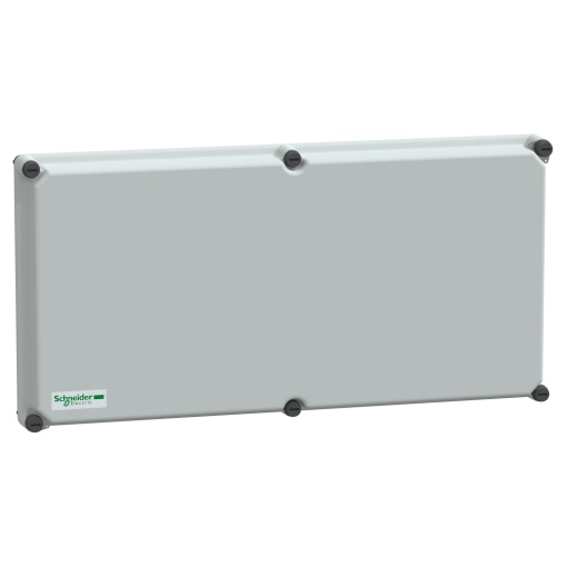 Opaque polycarbonate cover 27x54x4.5cm